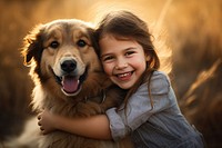 Child dog portrait mammal. 