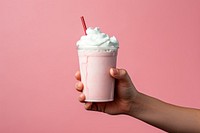 Milk milkshake dessert drink. AI generated Image by rawpixel.