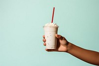 Milk milkshake dessert drink. AI generated Image by rawpixel.