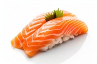 Salmon food seafood sushi. AI generated Image by rawpixel.