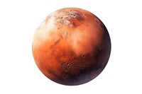 Planet astronomy space white background. AI generated Image by rawpixel.