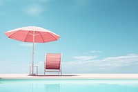 Summer architecture furniture outdoors. AI generated Image by rawpixel.