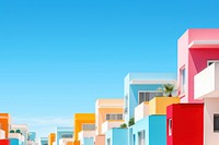 City architecture building neighbourhood. AI generated Image by rawpixel.