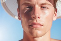 Skin summer adult man. AI generated Image by rawpixel.
