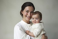 Portrait family smile photo. 