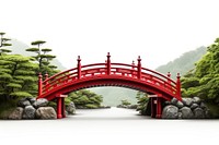Bridge architecture outdoors nature. AI generated Image by rawpixel.