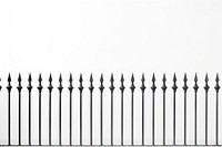 Fence backgrounds metal white background. AI generated Image by rawpixel.