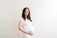 Portrait pregnant sleeve adult. 