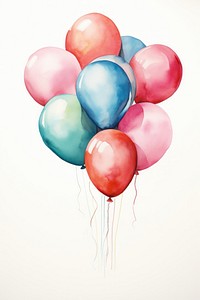 Balloon anniversary celebration decoration. AI generated Image by rawpixel.