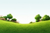 Landscape grass grassland outdoors. AI generated Image by rawpixel.