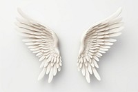 Angel white wing art. AI generated Image by rawpixel.
