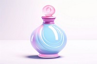 Perfume bottle container drinkware cosmetics. 