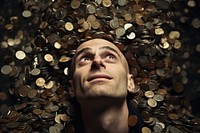 Coin portrait adult money. AI generated Image by rawpixel.