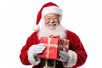 Christmas holding adult gift. AI generated Image by rawpixel.