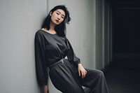 Fashion adult woman contemplation. AI generated Image by rawpixel.