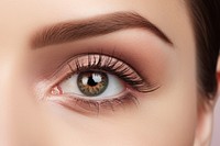Adult woman skin eye