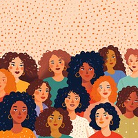 Backgrounds adult woman togetherness. AI generated Image by rawpixel.