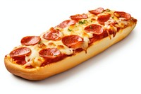 Pizza bread ketchup food. AI generated Image by rawpixel.