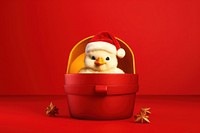 Christmas snowman toy red. AI generated Image by rawpixel.