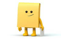 Standing white background anthropomorphic representation. AI generated Image by rawpixel.