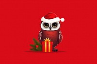 Christmas gift bird red. AI generated Image by rawpixel.
