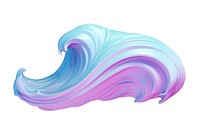Cartoon nature wave sea. AI generated Image by rawpixel.