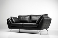 Furniture armchair cushion black. AI generated Image by rawpixel.