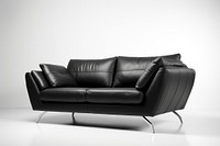 Furniture armchair cushion black. 