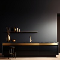 Furniture sideboard lighting cabinet.