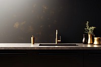 Kitchen lighting sink kitchen counter. AI generated Image by rawpixel.