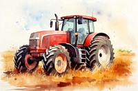 Agriculture outdoors tractor vehicle. 