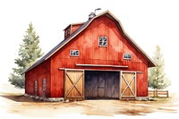 Barn architecture building outdoors. AI generated Image by rawpixel.