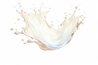 Milk white background refreshment splattered. AI generated Image by rawpixel.