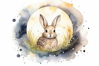 Animal rodent mammal rabbit. AI generated Image by rawpixel.