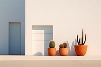 Architecture building cactus house. AI generated Image by rawpixel.