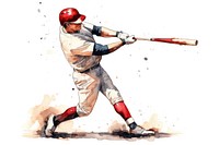 Baseball athlete helmet sports. AI generated Image by rawpixel.