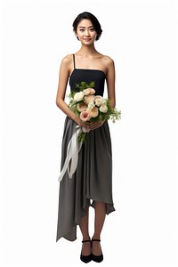 Flower wedding dress adult. AI generated Image by rawpixel.