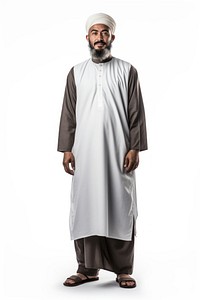 Standing adult white background outerwear. AI generated Image by rawpixel.