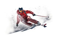 Skiing recreation sports helmet. AI generated Image by rawpixel.