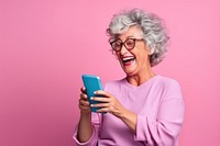 Laughing glasses adult phone. 