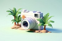 Camera plant electronics technology. AI generated Image by rawpixel.