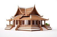 House architecture building temple. AI generated Image by rawpixel.