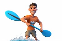 Cartoon smiling sports paddle. AI generated Image by rawpixel.
