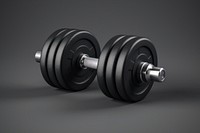 Dumbbell sports wheel gym. 