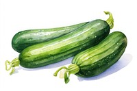 Zucchini vegetable cucumber squash. AI generated Image by rawpixel.