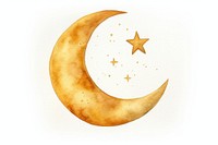 Astronomy crescent night moon. AI generated Image by rawpixel.