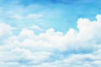 Cloud sky outdoors nature. AI generated Image by rawpixel.