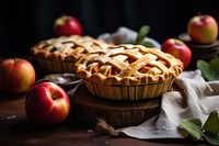 Apple pie dessert plant. AI generated Image by rawpixel.