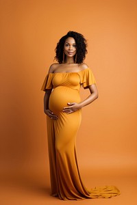 Pregnant fashion dress adult. AI generated Image by rawpixel.