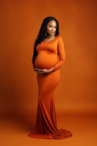 Pregnant portrait fashion adult. 